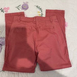 Women’s Gap khakis size 4 girlfriend style color salmon